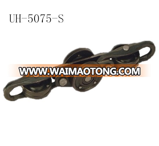 Manufactural price 5 ton horizontal wheel heavy-type hinged conveyor roller chain