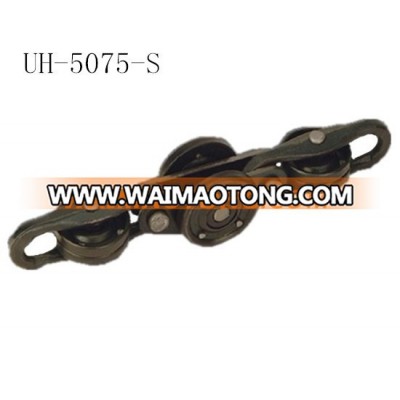 Manufactural price 5 ton horizontal wheel heavy-type hinged conveyor roller chain